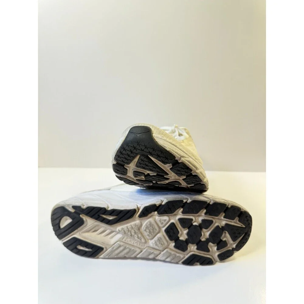 Hoka Mens Arahi 7 White Mist Running Shoes US 11
